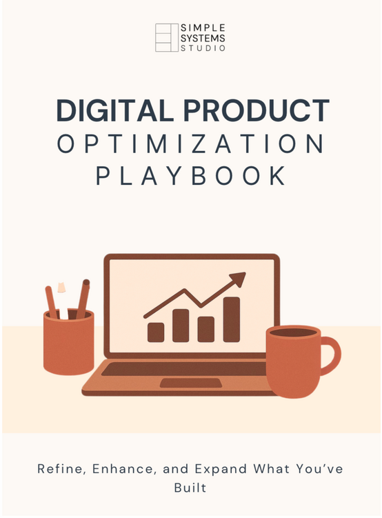 Digital Product Optimization Playbook Icon Digital Product Optimization Playbook Icon